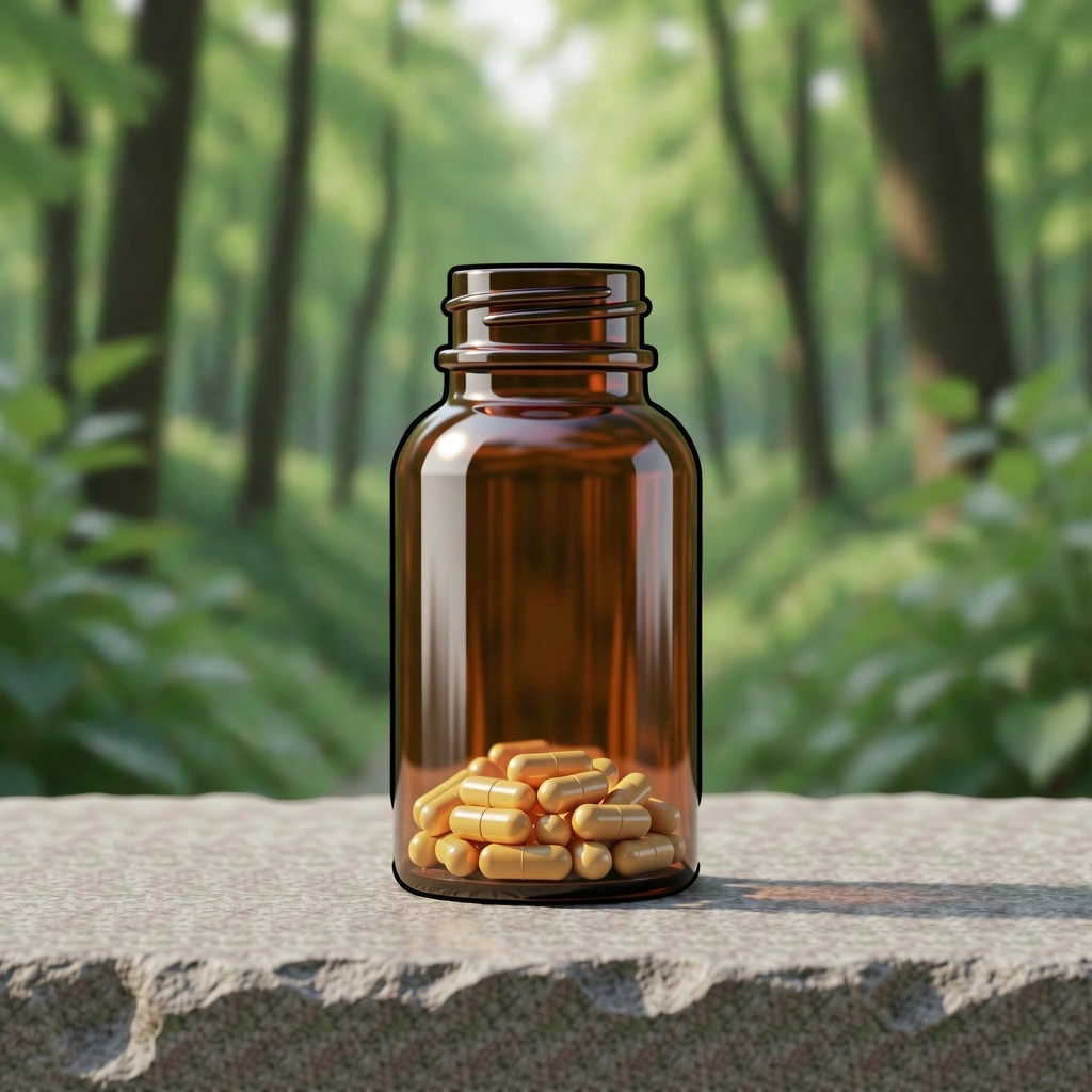 Natural supplements concept